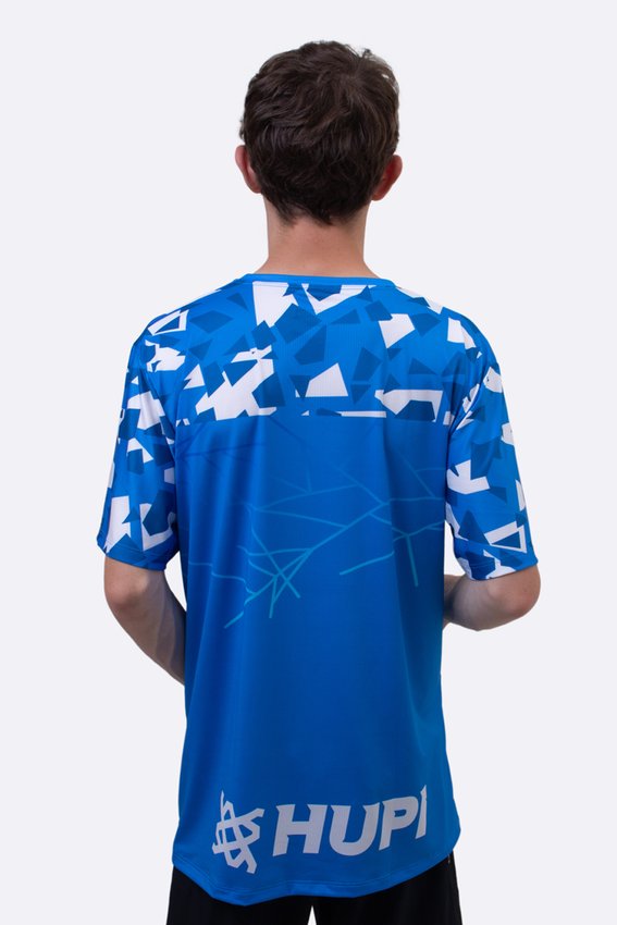 Camiseta Masculina HUPI Naja Azul/Branco