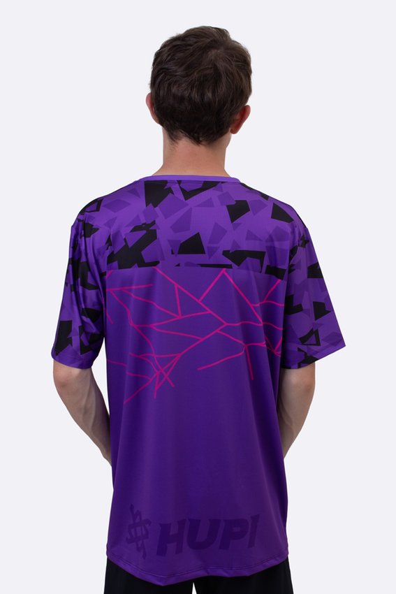 Camiseta Masculina HUPI Naja Roxo/Preto
