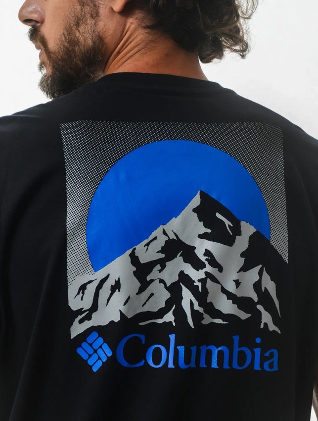 Camiseta Columbia Moonscape Preto Masculina
