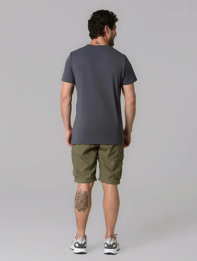 Camiseta Columbia Masculina Neblina Cinza