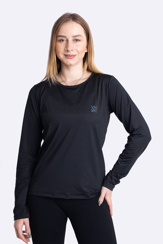 Camiseta Running HUPI Feminino - Manga Longa