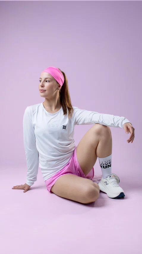 Camiseta Segunda Pele HUPI Manga Longa Branco