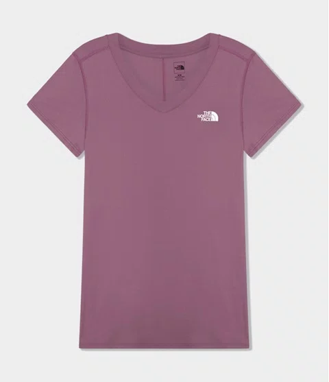 Camiseta The North Face Hyper Tee Crew Cave Feminina Roxa
