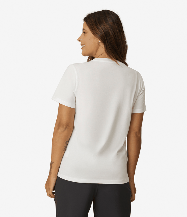Camiseta The North Face Jumbo Half Dome Branca Feminino