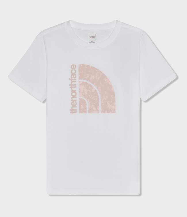 Camiseta The North Face Jumbo Half Dome Branca Feminino