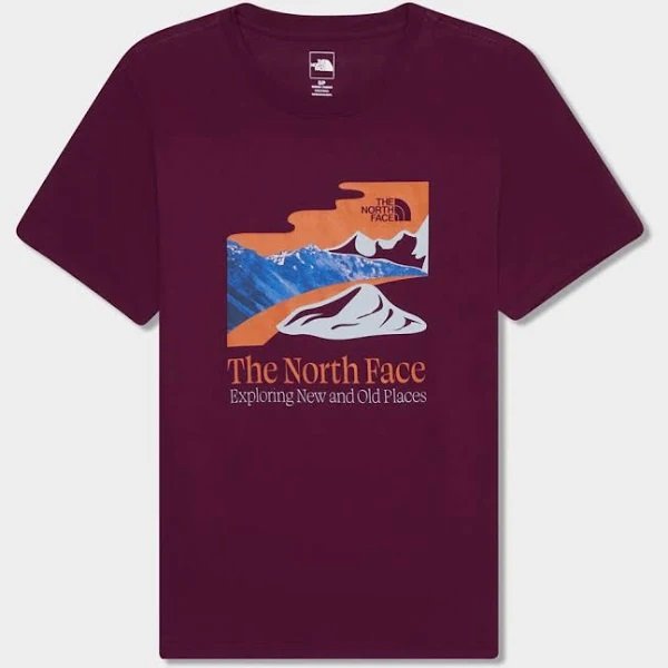 Camiseta The North Face Places We Love Tee Vinho Feminino
