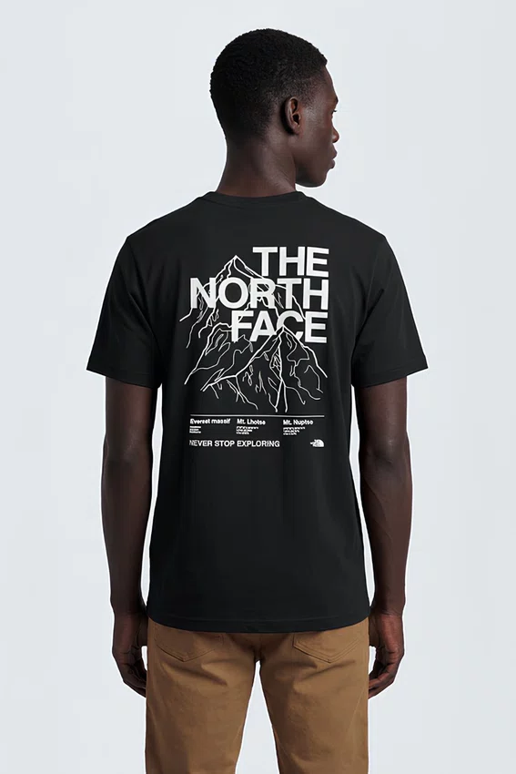 Camiseta The North Face Evolution Half Dome MTN Tee Preto