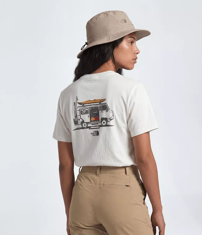 Camiseta The North Face Evolution Van Life Off White