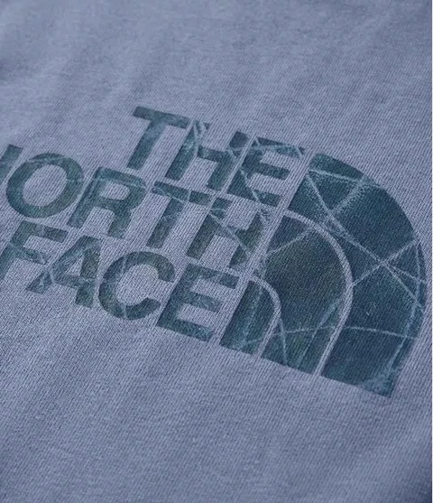 Camiseta Unissex The North Face Evolution Sun Halos Half Dome Roxo