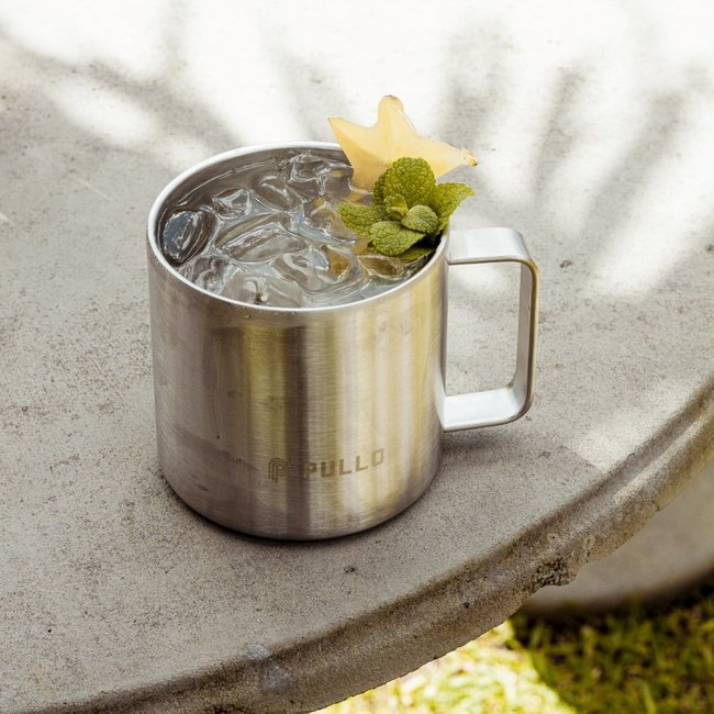 Caneca Térmica Pullo Mug 500ML Inox