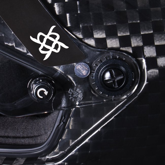 Capacete HUPI Automobilismo Evo Carbono 12k Selo FIA