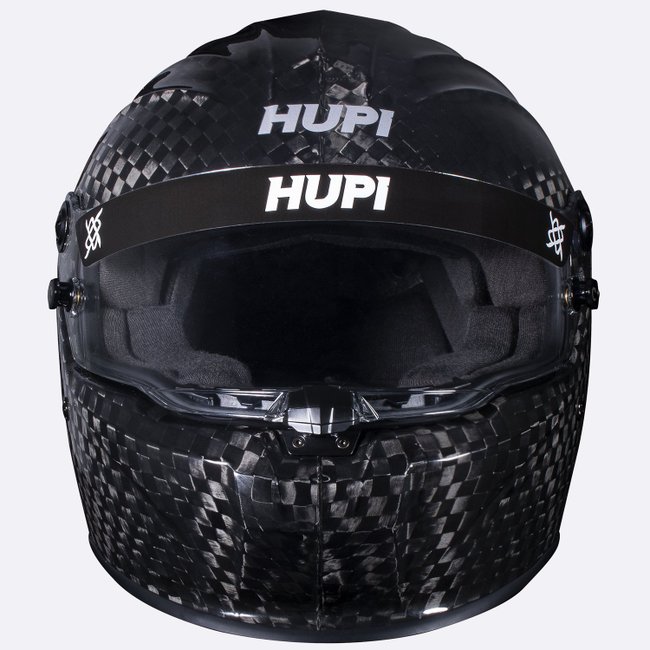 Capacete HUPI Automobilismo Evo Carbono 12k Selo FIA