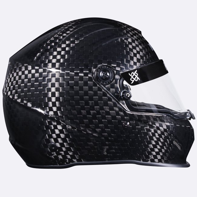 Capacete HUPI Automobilismo Evo Carbono 12k Selo FIA