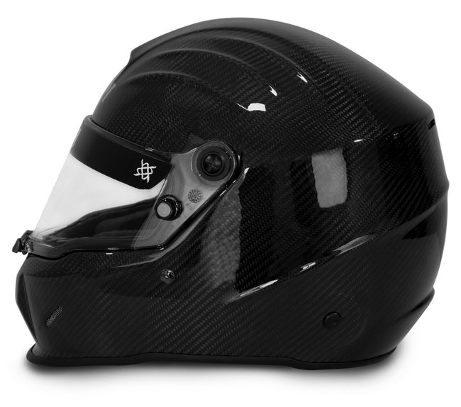 Capacete HUPI Automobilismo Evo Carbono Preto