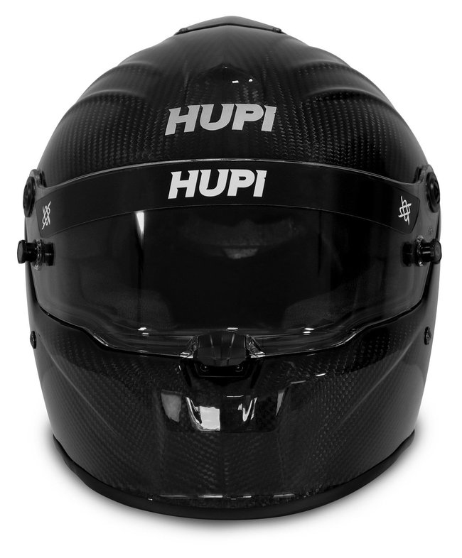 Capacete HUPI Automobilismo Evo Carbono Top Air Selo FIA