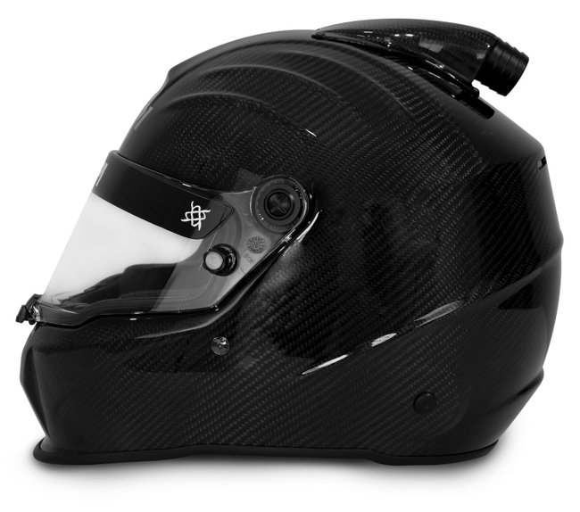 Capacete HUPI Automobilismo Evo Carbono Top Air Selo FIA