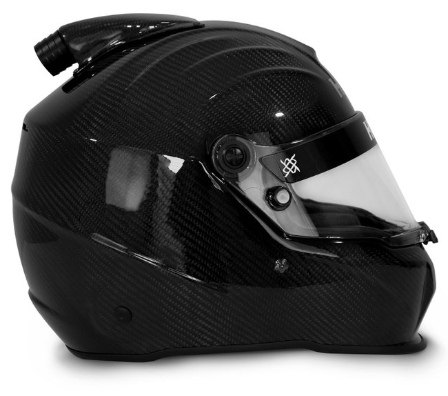 Capacete HUPI Automobilismo Evo Carbono Top Air Selo FIA