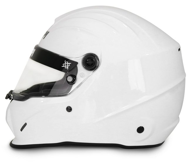 Capacete HUPI Automobilismo Evo Composite Branco