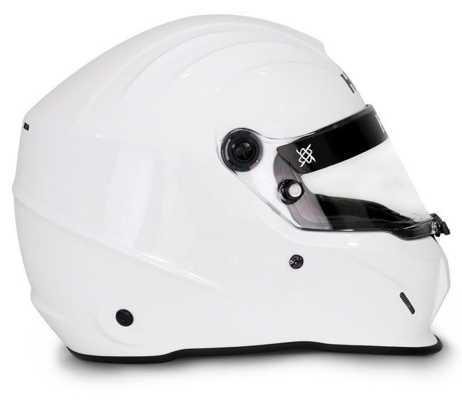 Capacete HUPI Automobilismo Evo Composite Branco Selo FIA