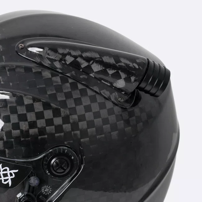 Capacete HUPI Automobilismo Evo Mid Air Carbono 12k Selo FIA