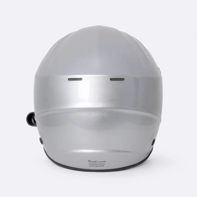 Capacete HUPI Automobilismo EVO Side Air Prata Selo FIA