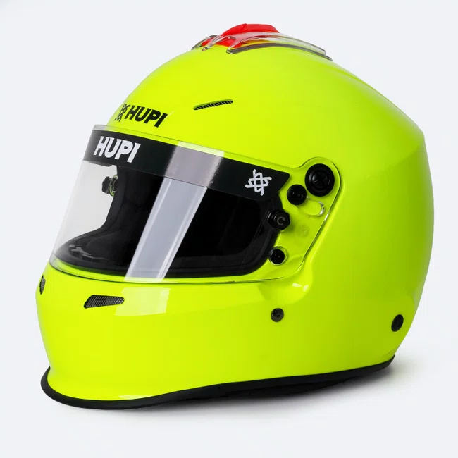 Capacete HUPI Automobilismo IXP Amarelo