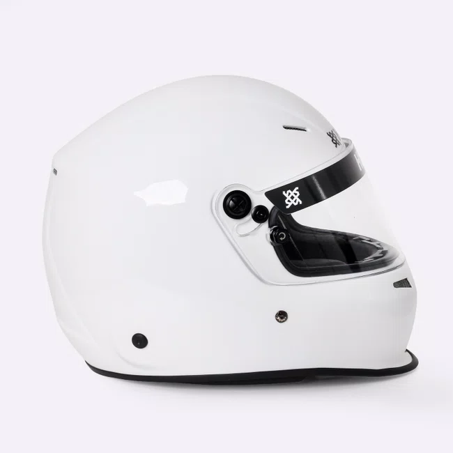 Capacete HUPI Automobilismo IXP Branco