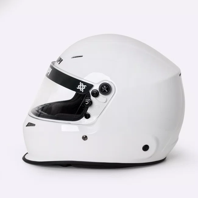 Capacete HUPI Automobilismo IXP Branco