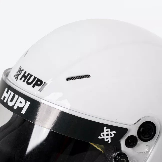 Capacete HUPI Automobilismo IXP Branco