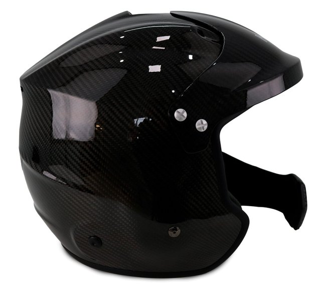 Capacete HUPI Automobilismo Mit Pro Carbono Preto Selo FIA