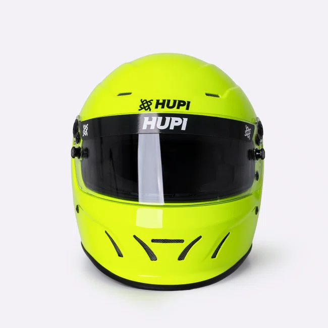 Capacete HUPI Automobilismo Sprint Amarelo