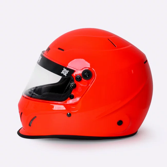 Capacete HUPI Automobilismo Sprint Laranja