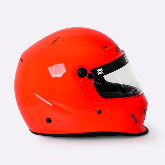 Capacete HUPI Automobilismo Sprint Laranja