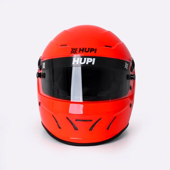 Capacete HUPI Automobilismo Sprint Laranja