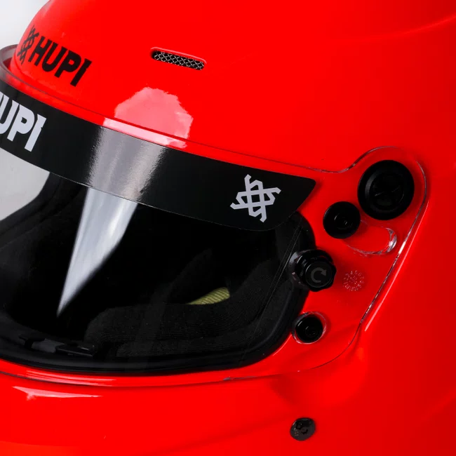 Capacete HUPI Automobilismo Sprint Laranja