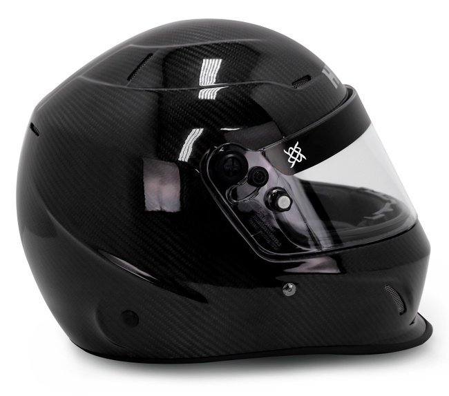 Capacete HUPI Automobilismo Sprint Pro Carbon Preto