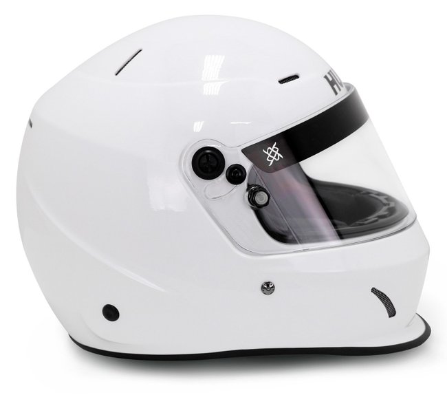 Capacete HUPI Automobilismo Sprint Pro Composite Branco