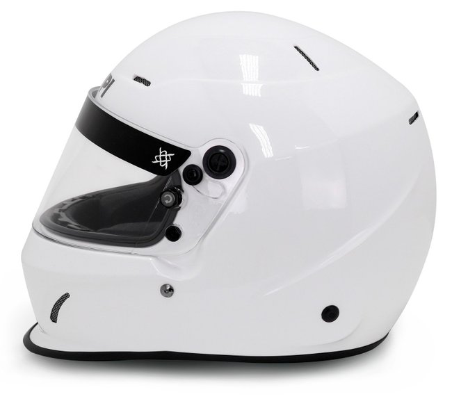Capacete HUPI Automobilismo Sprint Pro Composite Branco