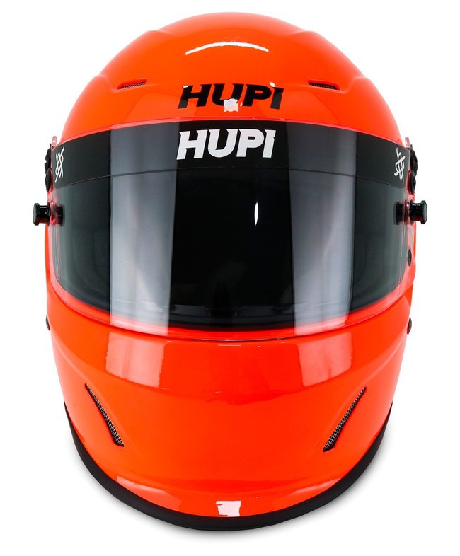 Capacete HUPI Automobilismo Sprint Pro Composite Laranja