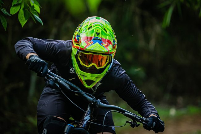 Capacete Hupi Dh-3 Amarelo Neon