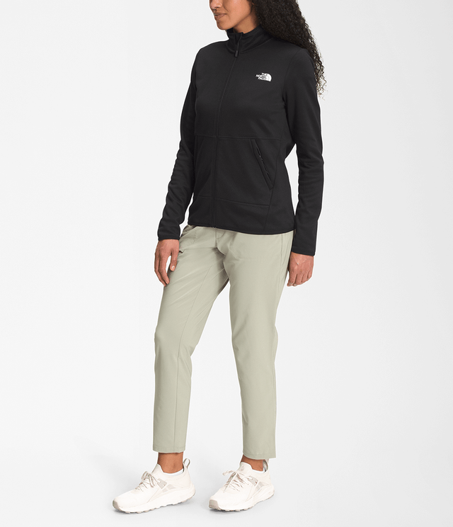 Jaqueta The North Face Fleece Feminino Canyonlands Full Zip Preto