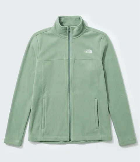 Fleece Feminino The North Face Glacier Full Zip Verde
