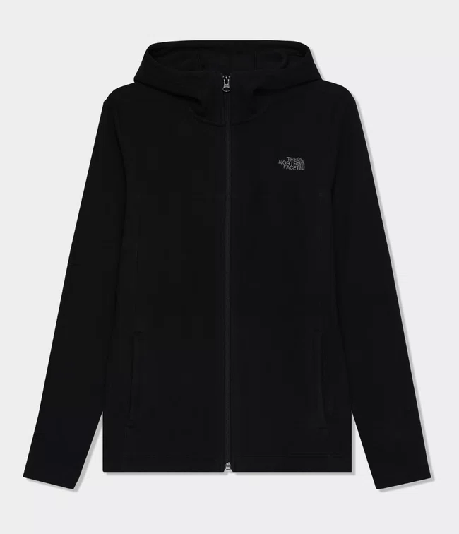 Casaco Feminino The North Face Glacier Full Zip com Capuz Preto