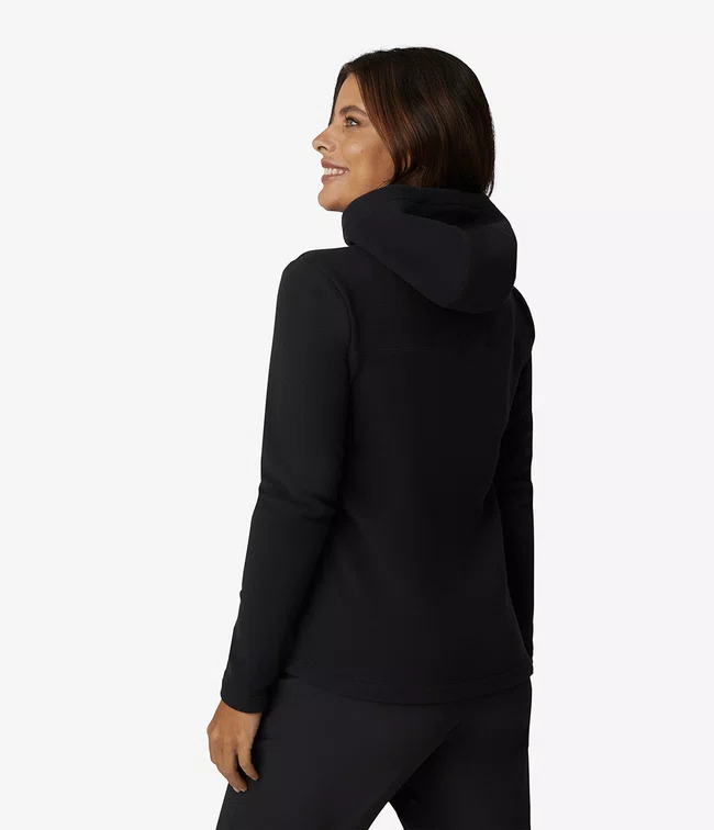 Casaco Feminino The North Face Glacier Full Zip com Capuz Preto