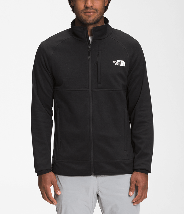 Casaco The North Face Fleece Masculino Canyonlands Full Zip Preto
