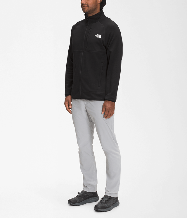 Casaco The North Face Fleece Masculino Canyonlands Full Zip Preto