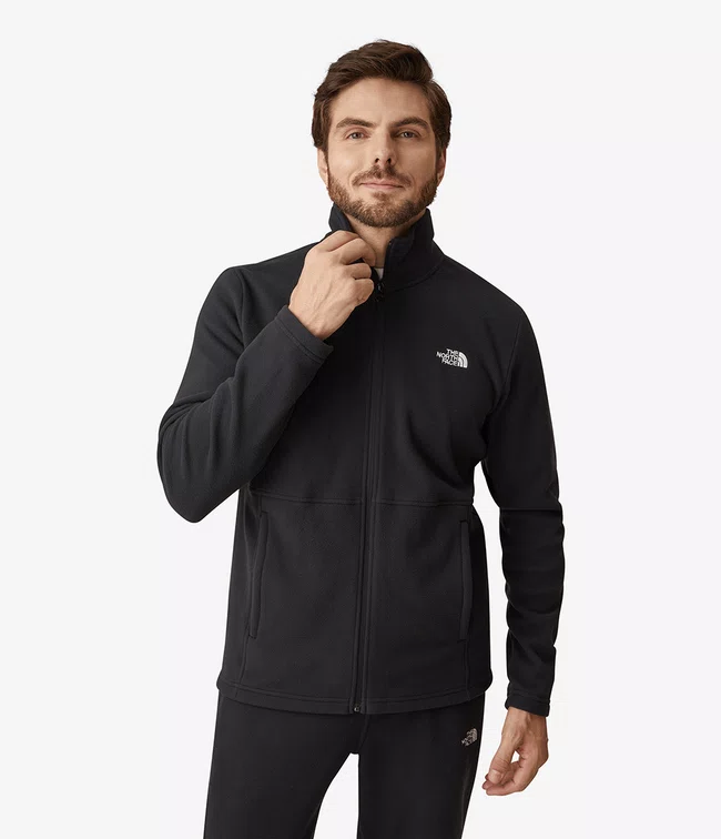 Fleece Masculino The North Face Glacier Preto