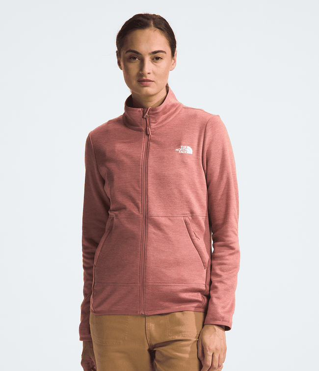 Casaco The North Face Fleece Canyonlands Full Zip Rosa Feminino