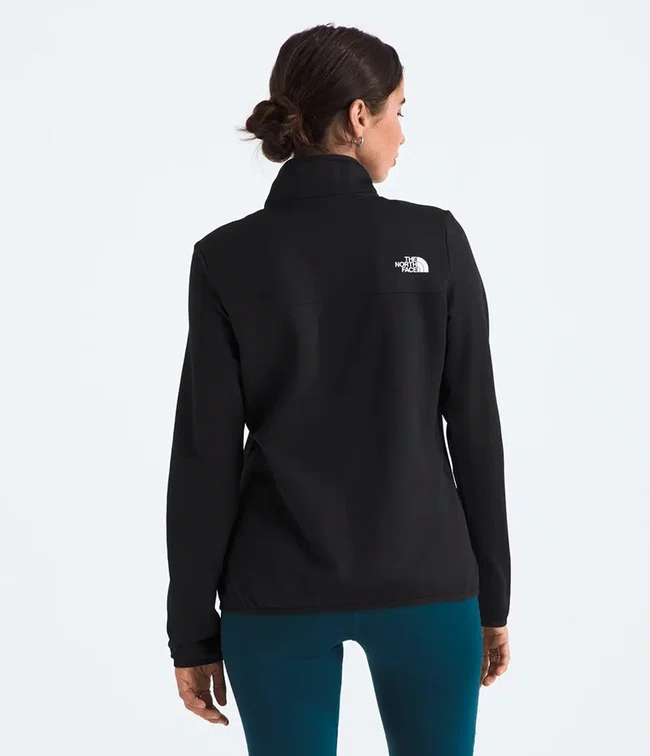 Fleece Feminino Canyonlands Full Zip TNF Preto