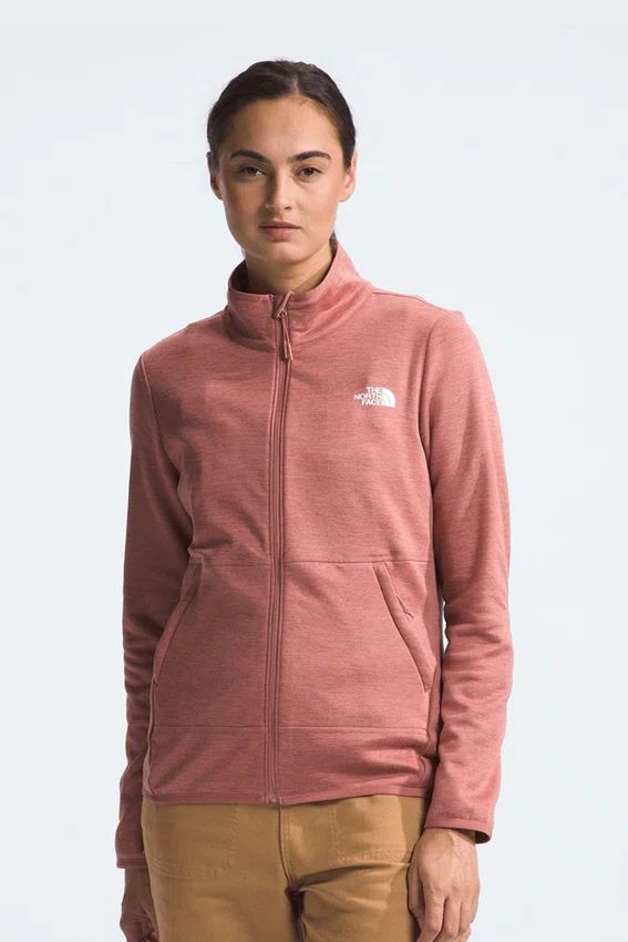 Casaco The North Face Fleece Canyonlands Full Zip Rosa Feminino